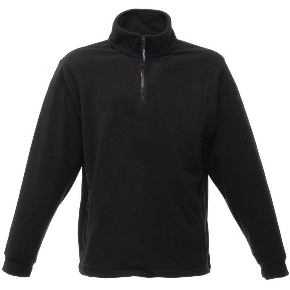 Regatta Mens Thor Overhead Anti-Pill Fleece Top / Black